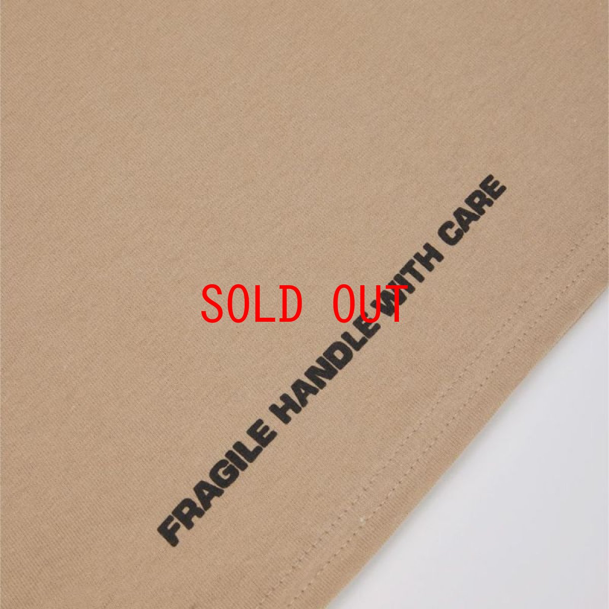 画像8: End Up L/S Tee 長袖 Tシャツ グラフィック Sand Beige (8)