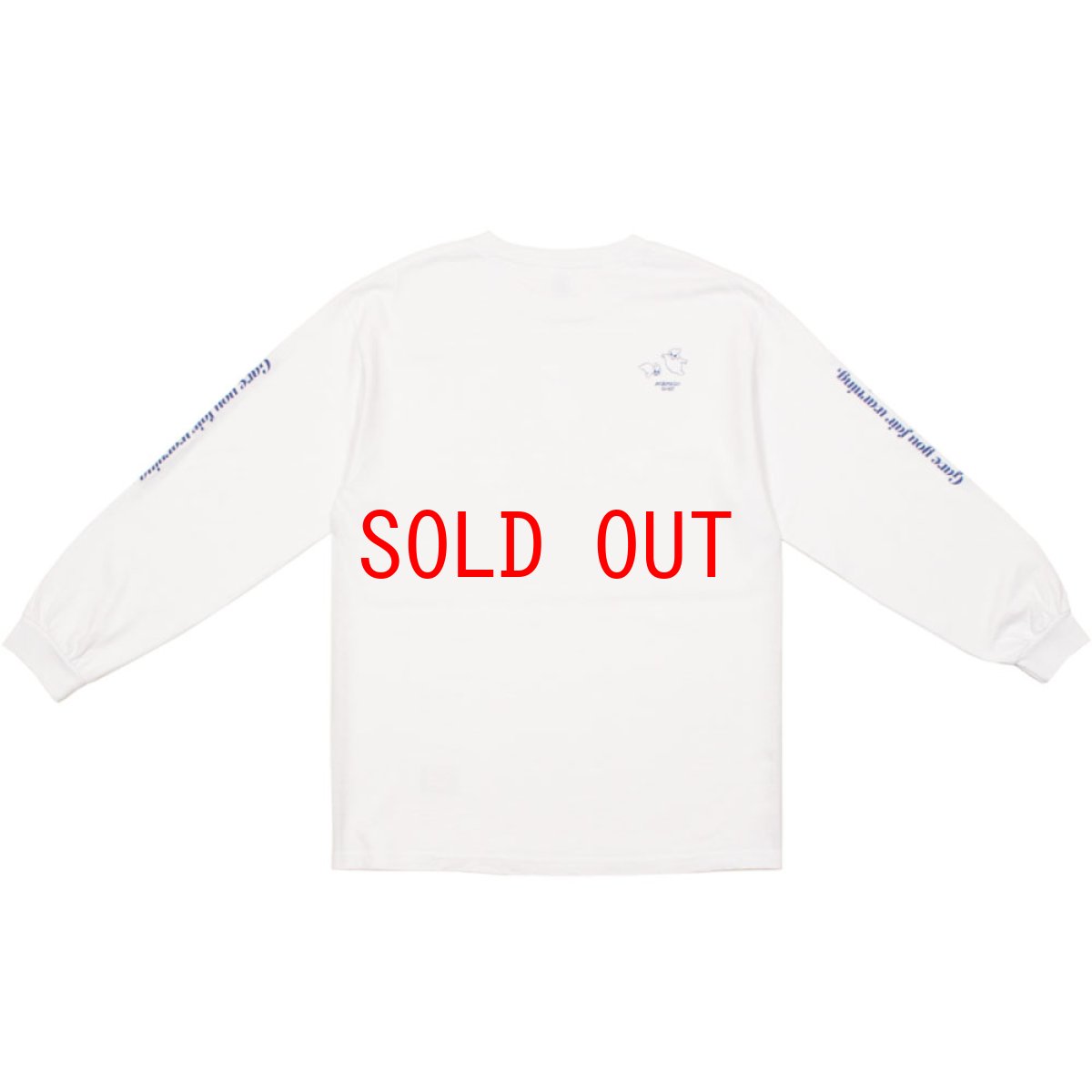 画像2: Haunt You Back L/S Tee ロンT 長袖 Tシャツ White (2)