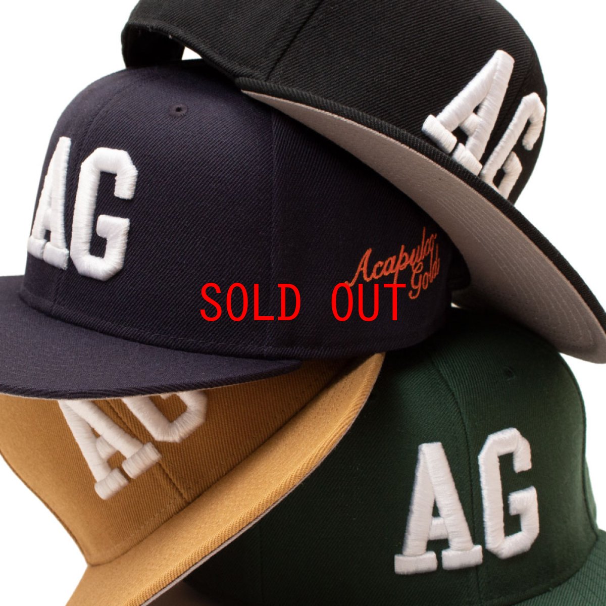 画像14: Team Logo Snapback Cap 刺繍 ロゴ スナップバック キャップ 帽子 (14)