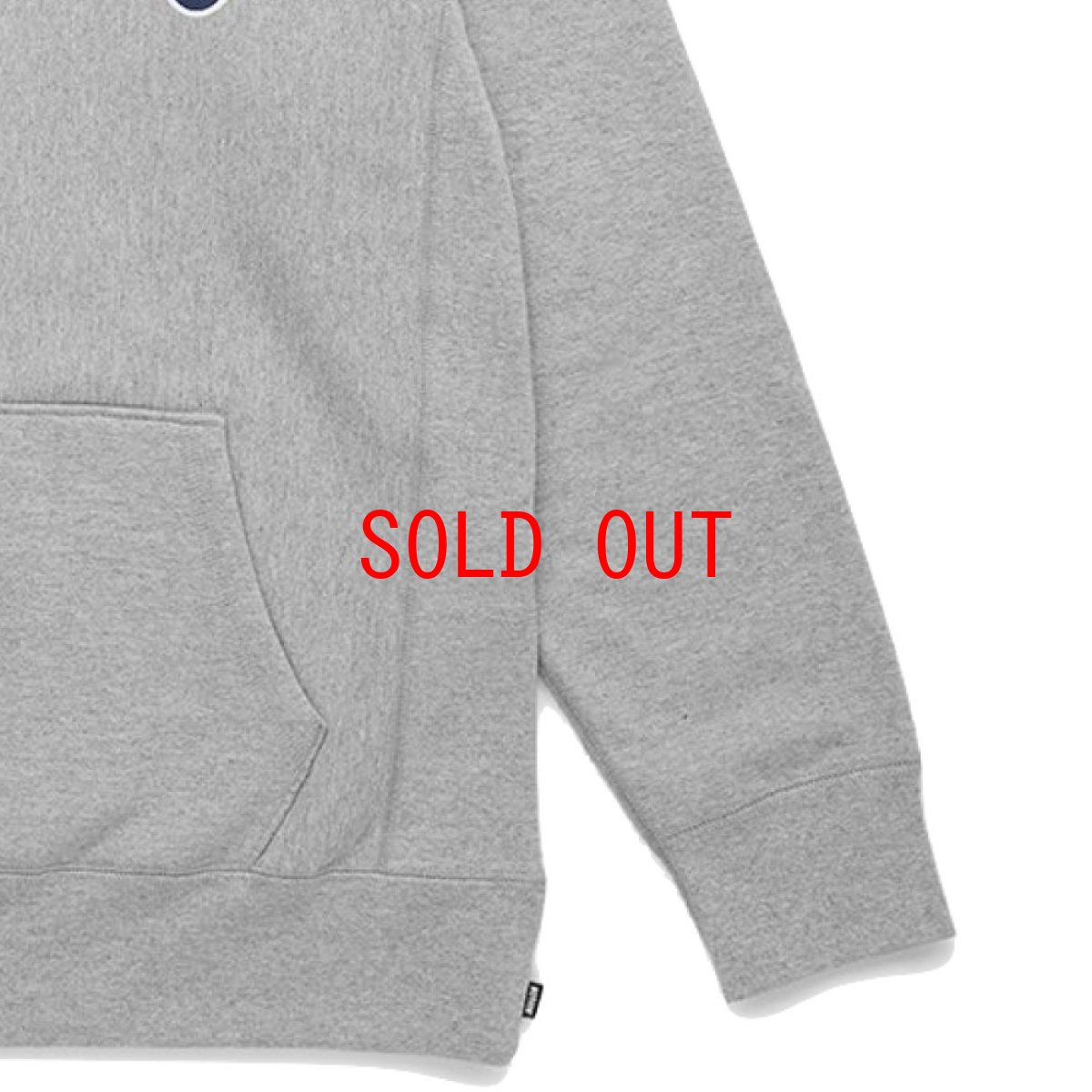 画像3: Pucked Pullover Sweat Hoodie ヘビー ウェイト プルオーバー スウェット フーディ Grey (3)