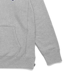 画像3: Pucked Pullover Sweat Hoodie ヘビー ウェイト プルオーバー スウェット フーディ Grey (3)