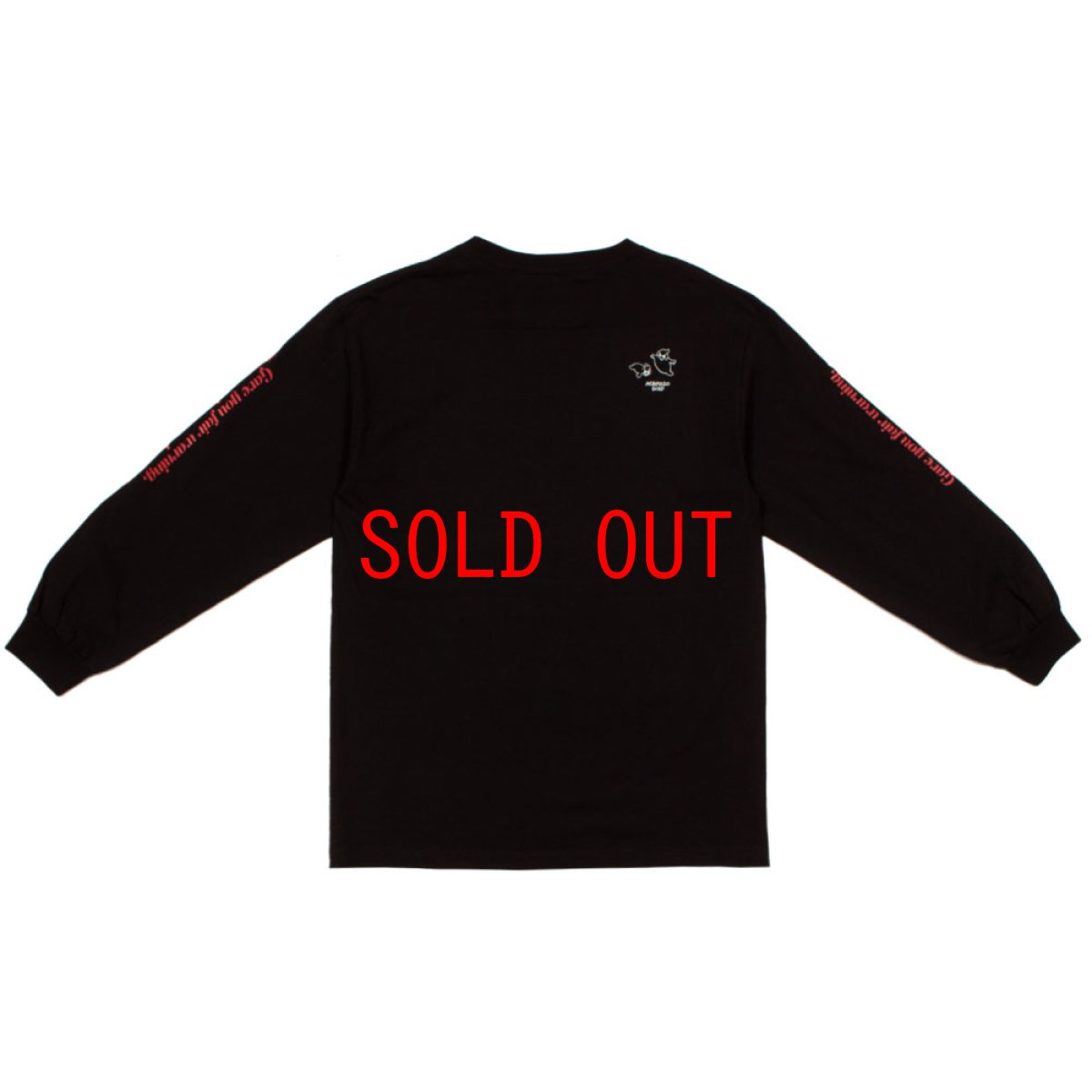 画像3: Haunt You Back L/S Tee ロンT 長袖 Tシャツ Black (3)