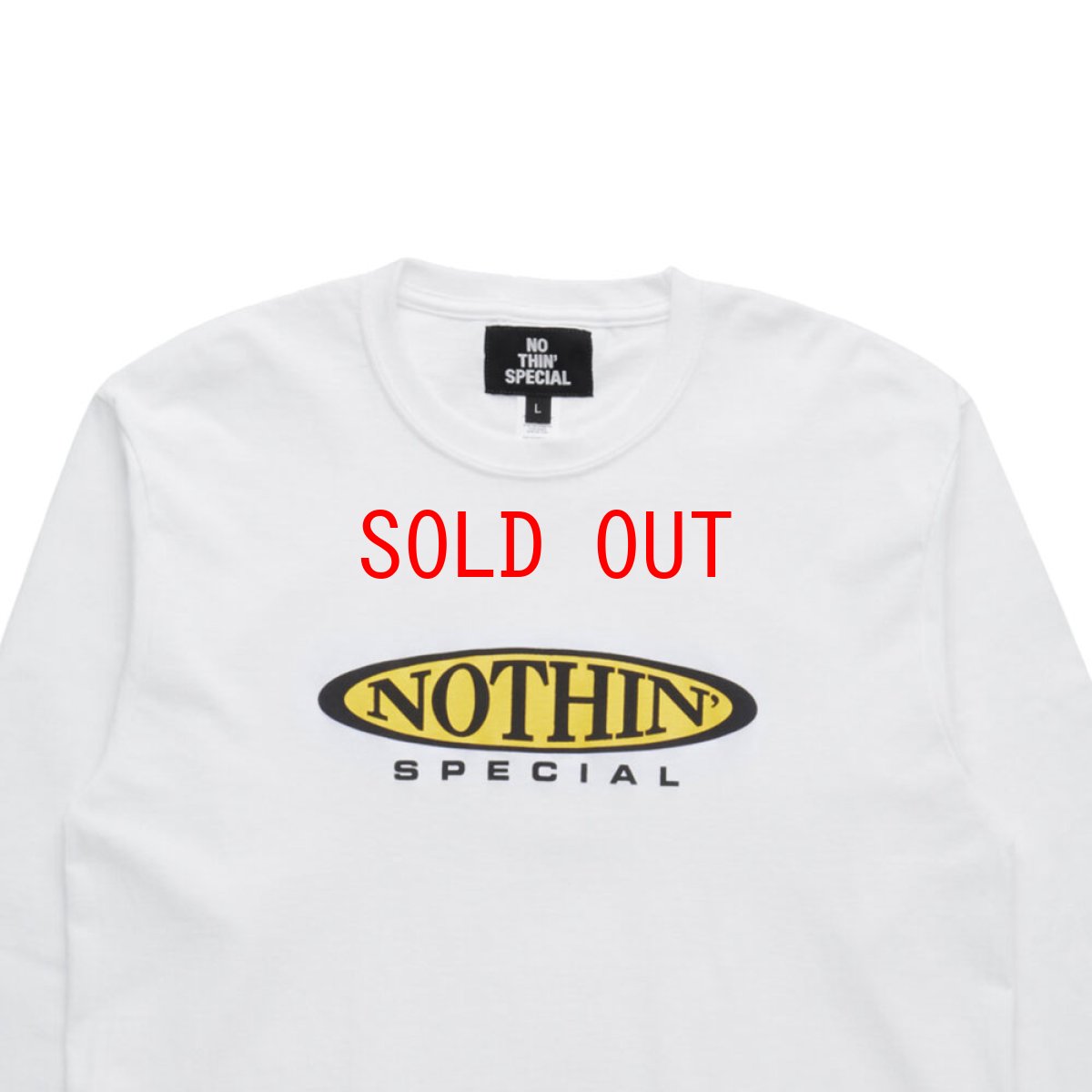 画像3: Motel Sign L/S Tee 長袖 Tシャツ モーテル サイン White (3)