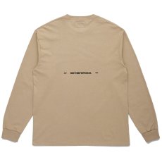 画像3: End Up L/S Tee 長袖 Tシャツ グラフィック Sand Beige (3)