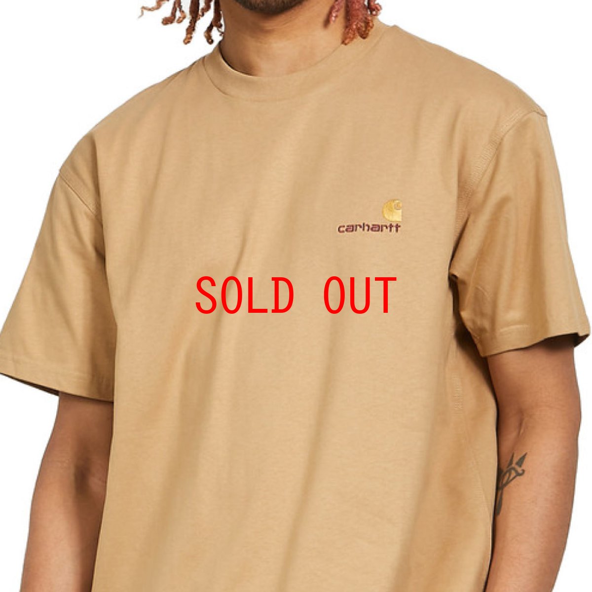 画像5: American Script S/S Tee ワンポイント ロゴ 半袖 Tシャツ (5)