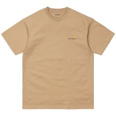 画像2: American Script S/S Tee ワンポイント ロゴ 半袖 Tシャツ (2)