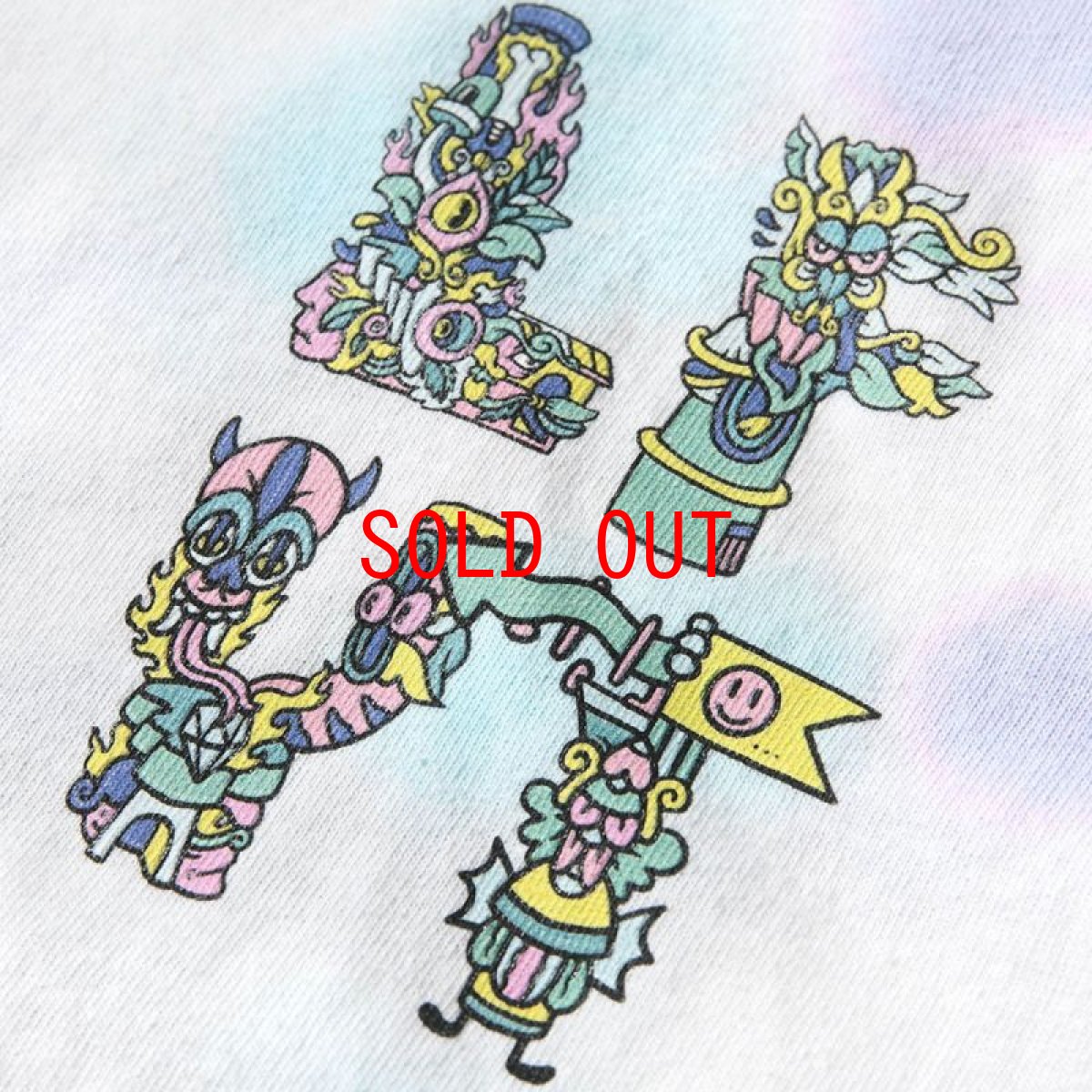 画像8: × Fritilldea Rat Race S/S Tee フリティルディア タイダイ 半袖 Tシャツ (8)