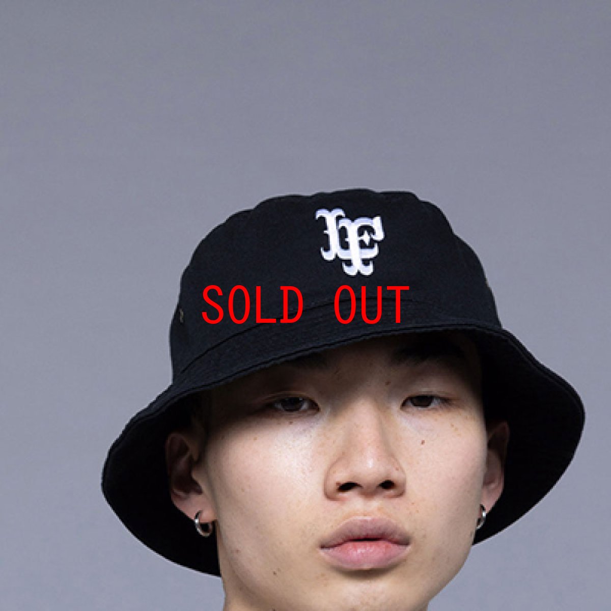 画像1: LF Logo EMB Bucket Hat ロゴ バケットハット 帽子 (1)