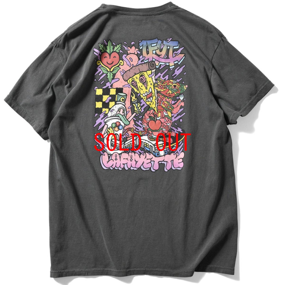 画像4: × Fritilldea Rat Race S/S Tee フリティルディア タイダイ 半袖 Tシャツ (4)