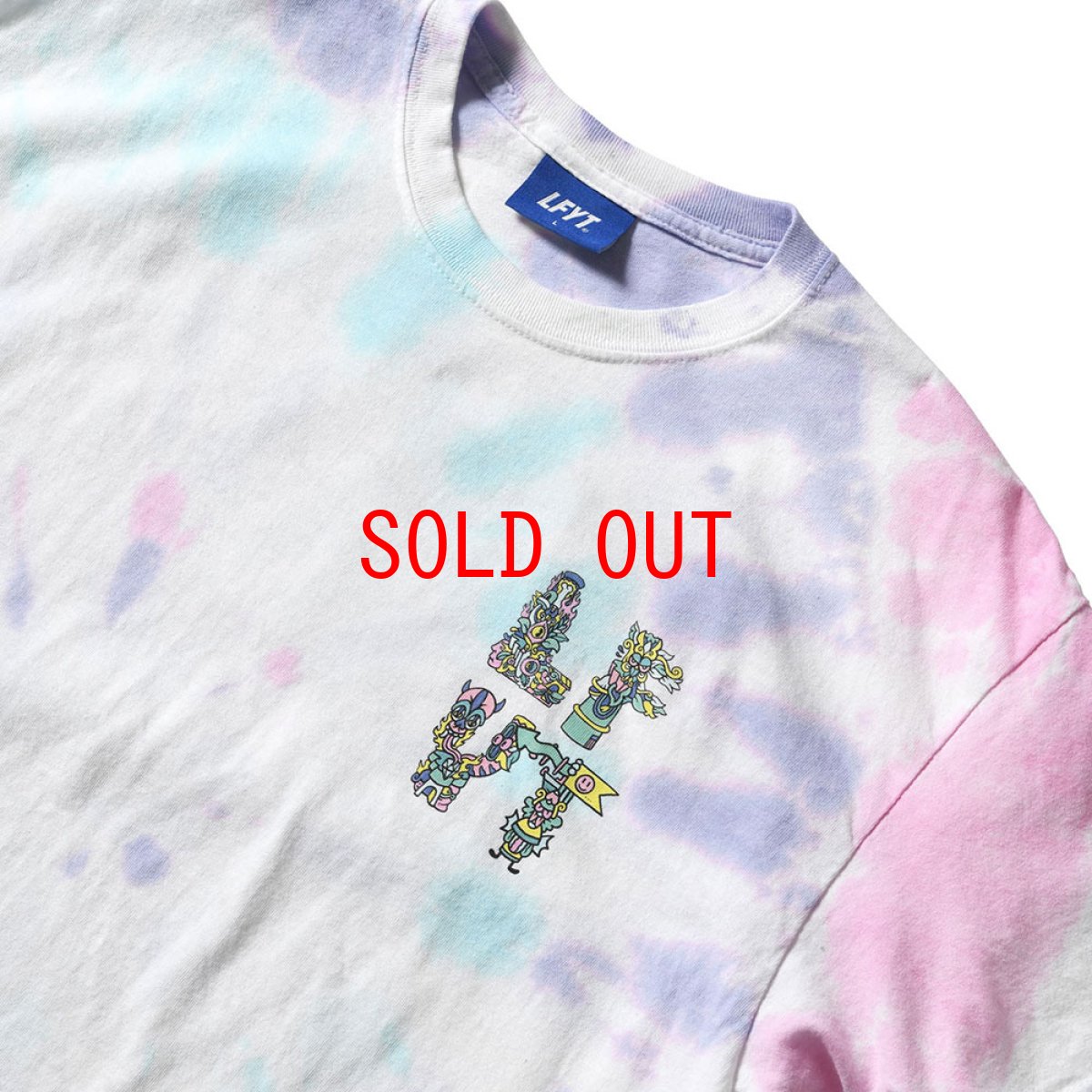 画像4: × Fritilldea Rat Race S/S Tee フリティルディア タイダイ 半袖 Tシャツ (4)