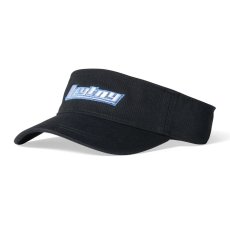 画像1: Lfytny Logo Visor ロゴ サンバイザー Black 帽子 (1)