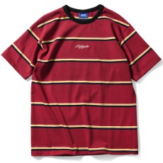 画像1: Multi Striped Logo S/S Tee ボーダー ロゴ 半袖 Tシャツ (1)