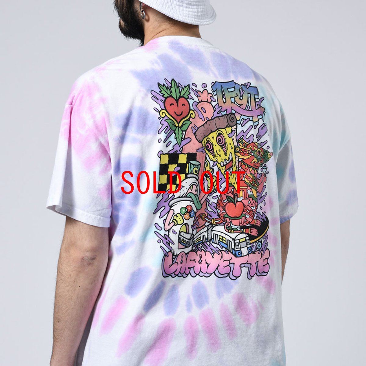 画像7: × Fritilldea Rat Race S/S Tee フリティルディア タイダイ 半袖 Tシャツ (7)