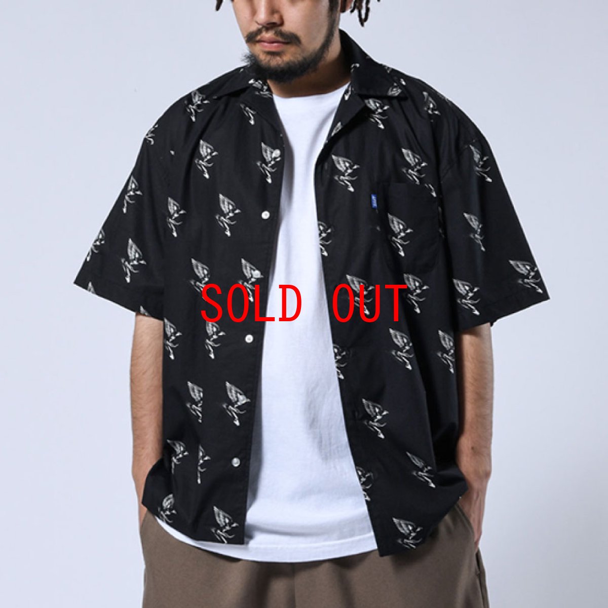 画像7: Wing Emblem S/S Shirt 半袖 開襟シャツ (7)