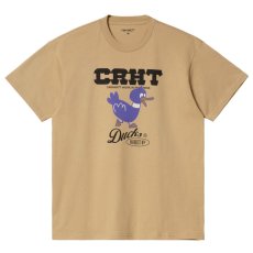画像2: CRHT Ducks S/S Tee ルーズフィット 半袖 Tシャツ オーガニック (2)