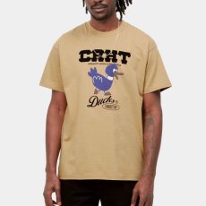 画像1: CRHT Ducks S/S Tee ルーズフィット 半袖 Tシャツ オーガニック (1)