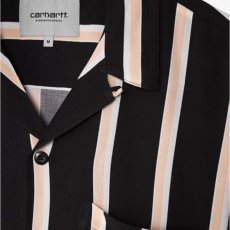 画像5: Gelder S/S Stripe Shirt 半袖 ストライプ オープン カラーシャツ (5)