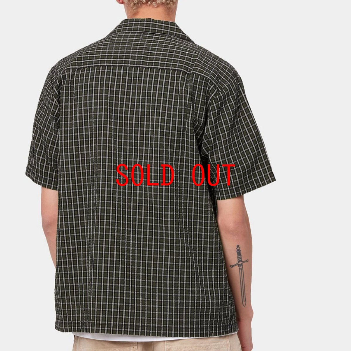 画像4: Dryden S/S Shirt 半袖 シアーサッカー シャツ (4)