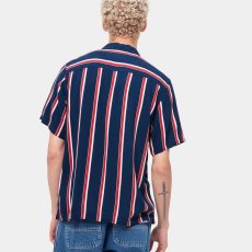 画像5: Gelder S/S Stripe Shirt 半袖 ストライプ オープン カラーシャツ (5)