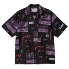 画像1: Dreams S/S Shirt 半袖 サテン ドリーム リゾート リラックス オープンカラー シャツ (1)