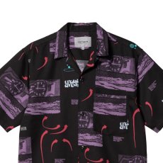 画像4: Dreams S/S Shirt 半袖 サテン ドリーム リゾート リラックス オープンカラー シャツ (4)