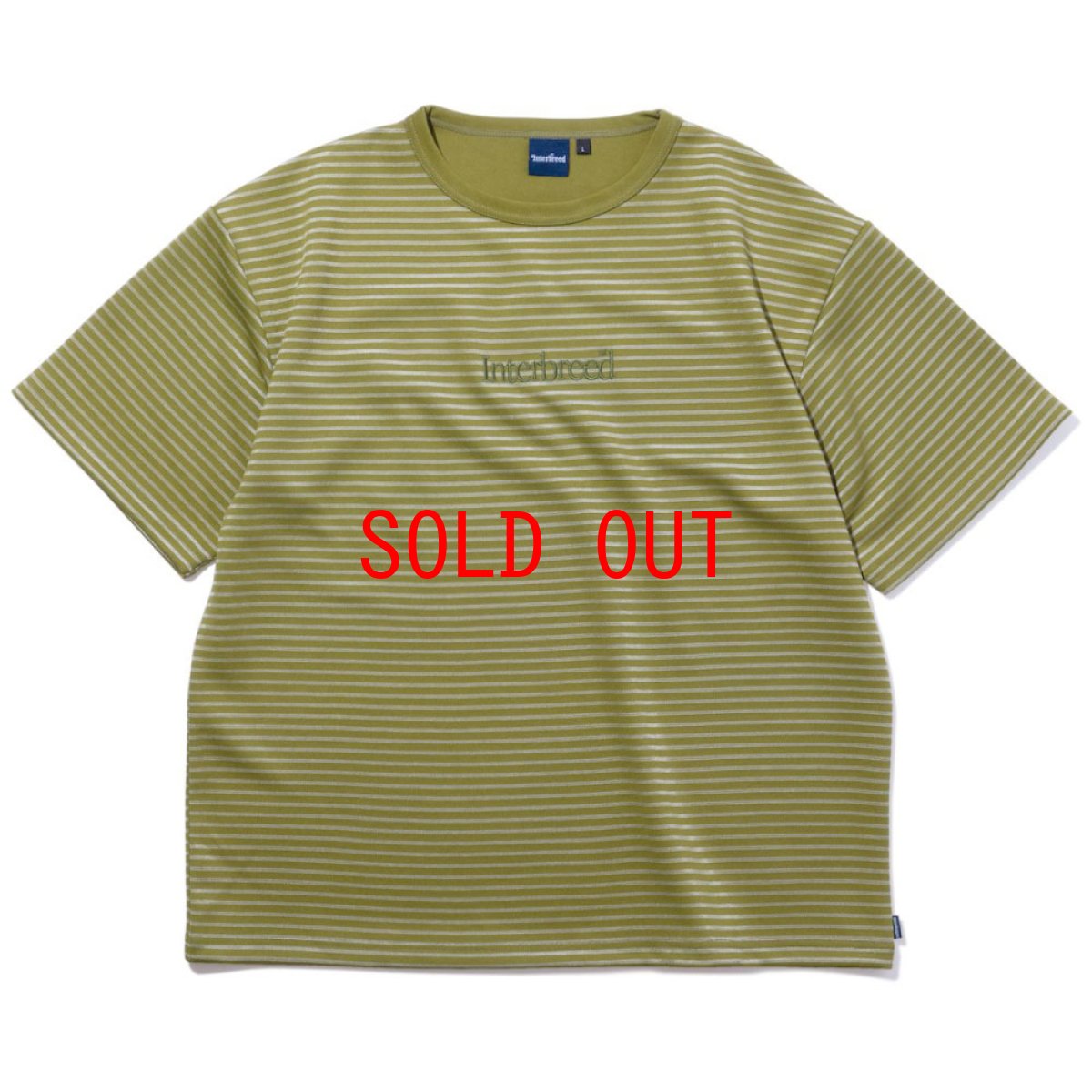 画像2: Jacquard Border S/S Tee Tee ジャガード ボーダー 半袖 Tシャツ (2)