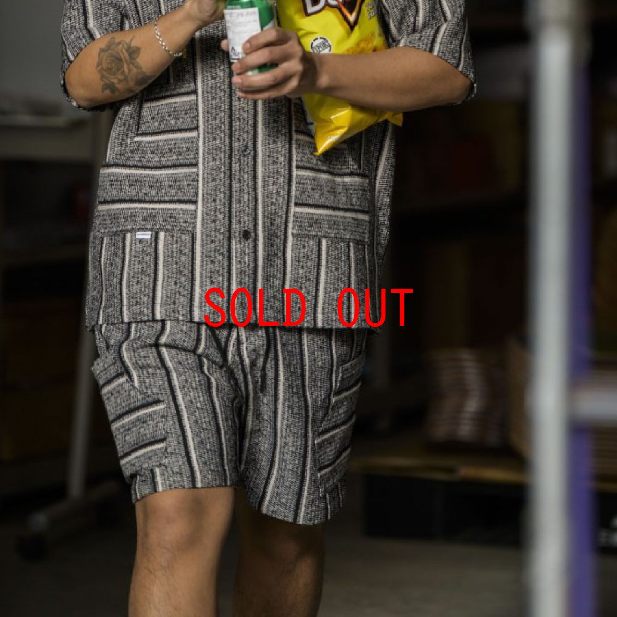 画像9: Summer Trippin Stripe Shorts ストライプ メキシカン ショーツ (9)