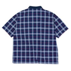 画像2: Classic Plaid Check S/S Polo Shirt Tartan Check タータン チェック 半袖 ポロ シャツ (2)