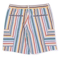 画像2: Summer Trippin Stripe Shorts Natural ストライプ メキシカン ショーツ (2)