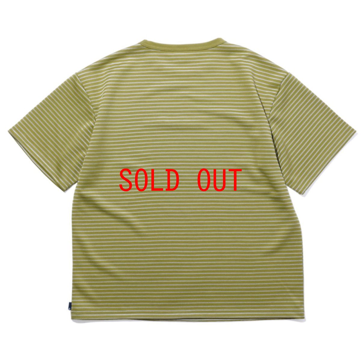 画像3: Jacquard Border S/S Tee Tee ジャガード ボーダー 半袖 Tシャツ (3)