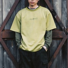 画像9: Jacquard Border S/S Tee Tee ジャガード ボーダー 半袖 Tシャツ (9)