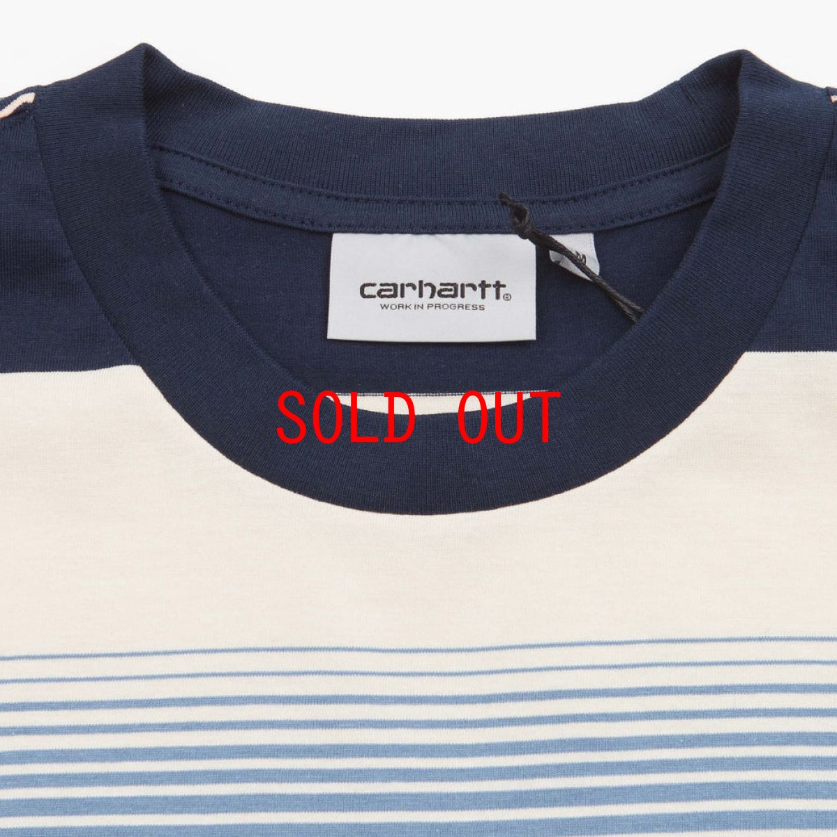画像5: Hanmore Stripe S/S Border Tee ボーダー ルーズ フィット 半袖 Tシャツ (5)