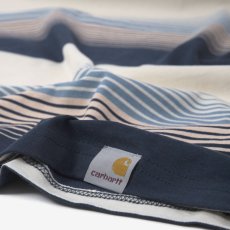 画像4: Hanmore Stripe S/S Border Tee ボーダー ルーズ フィット 半袖 Tシャツ (4)