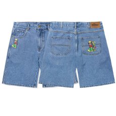 画像8: Bass Denim Baggy Shorts デニム バギー ショーツ ハーフ パンツ (8)