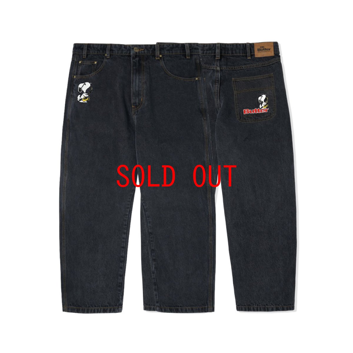 画像1: X Peanuts Radio Denim Pants ピーナッツ ラジオ デニム パンツ (1)