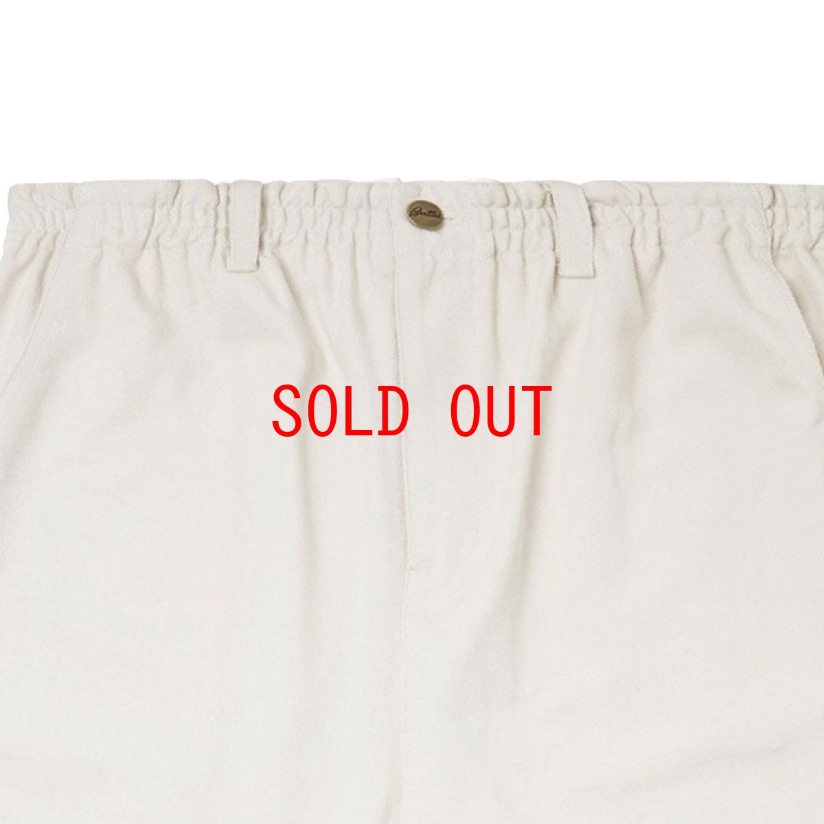 画像4: Wide Leg Chino Pants Stone コットン チノ パンツ (4)