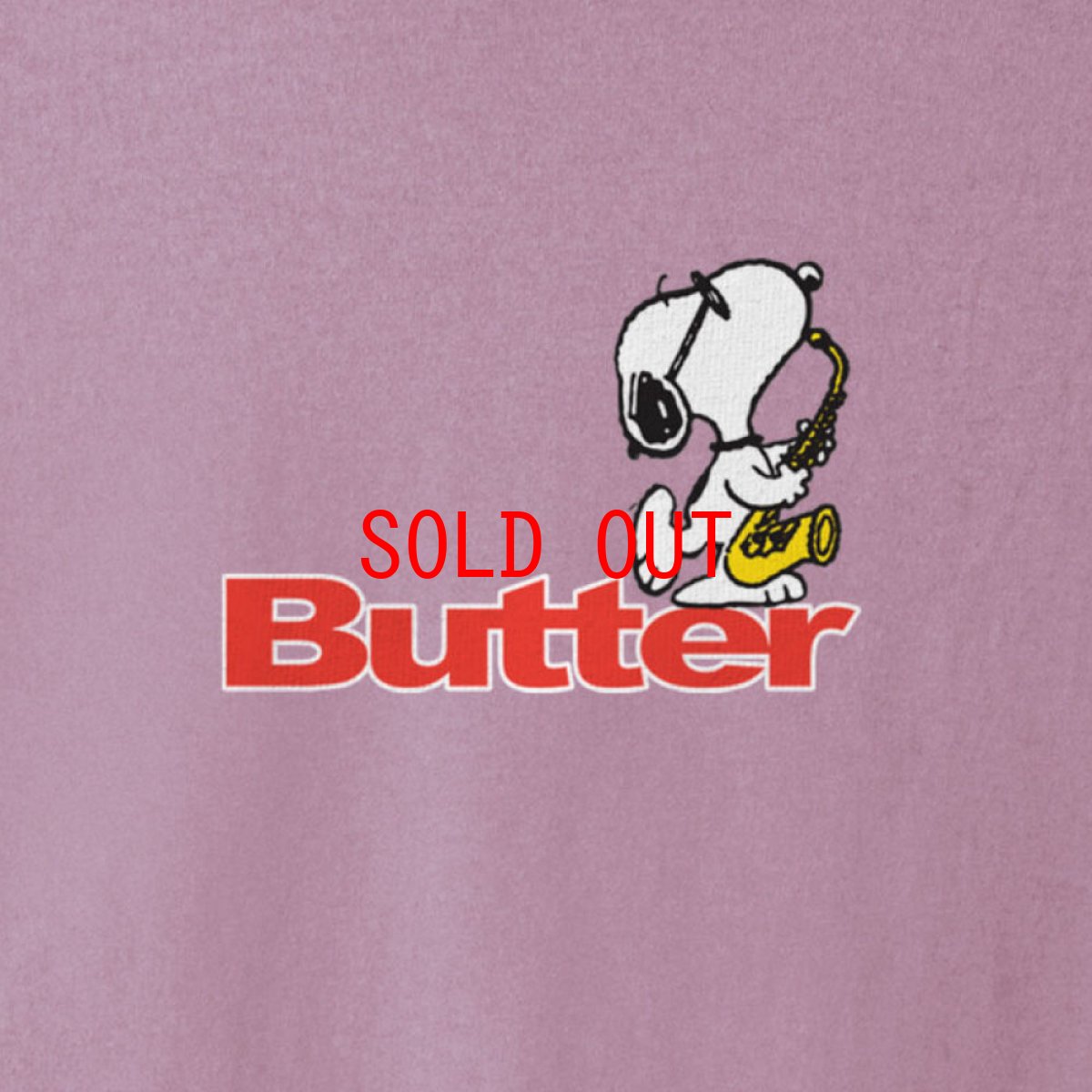 画像3: X Peanuts Jazz Tee Berry ピーナッツ 半袖 ジャズ Tシャツ (3)