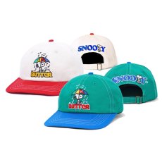 画像1: X Peanuts Unbrella 6Panel Cap ピーナッツ ロゴ パネル キャップ 帽子 (1)