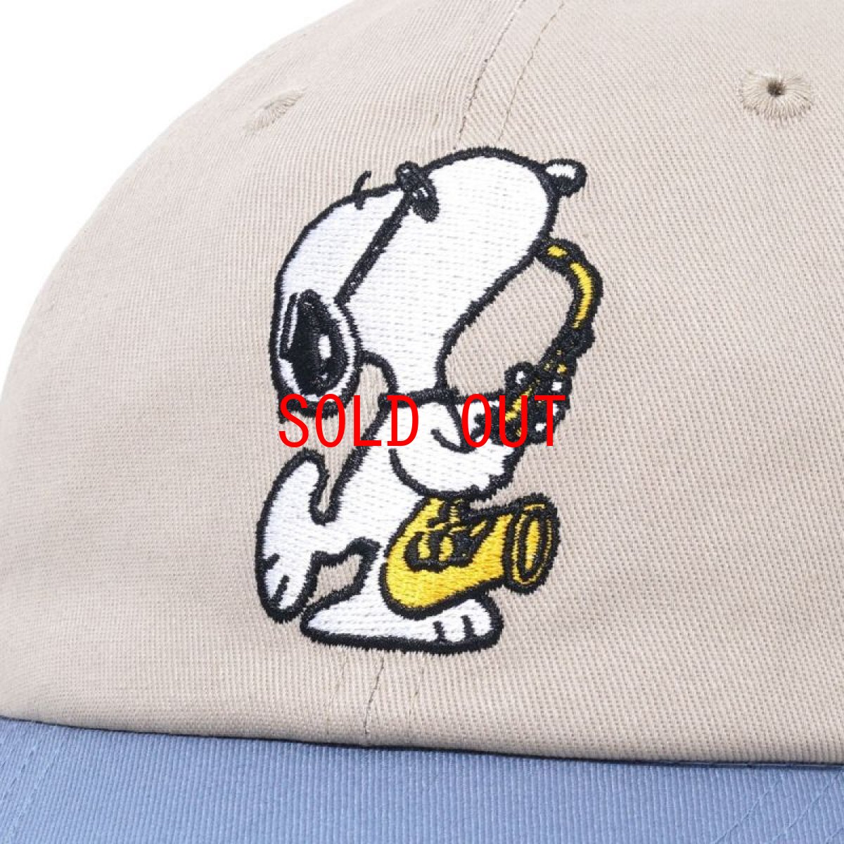 画像11: X Peanuts Jazz 6Panel Cap ピーナッツ ジャズ ロゴ パネル キャップ 帽子 (11)