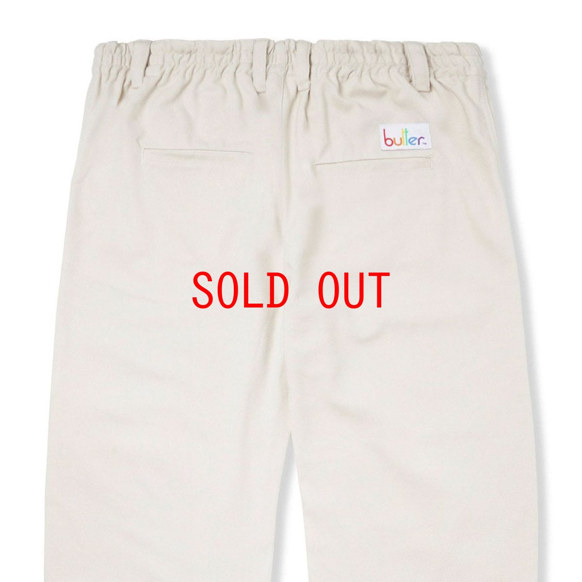 画像7: Wide Leg Chino Pants Stone コットン チノ パンツ (7)