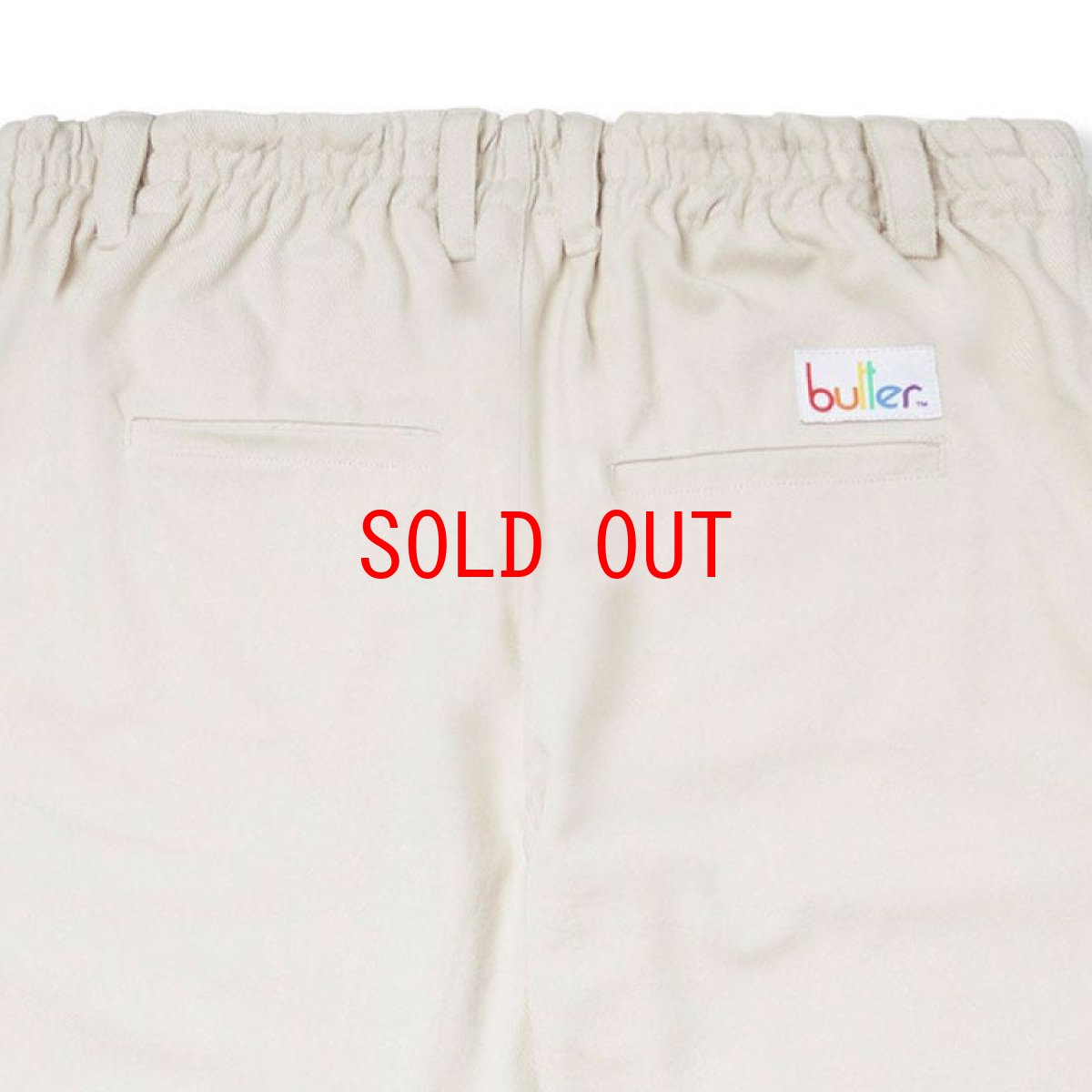 画像5: Wide Leg Chino Pants Stone コットン チノ パンツ (5)