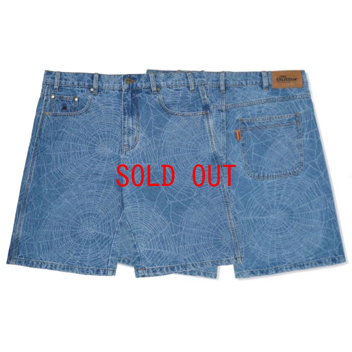 画像1: Web Denim Shorts デニム ショーツ  (1)