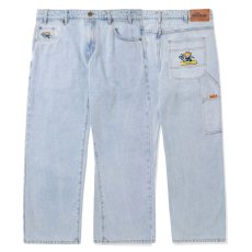 画像1: Racing Denim Relaxed Pants レーシング デニム パンツ (1)