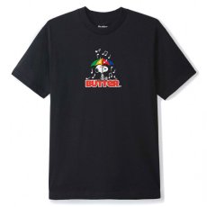 画像1: X Peanuts Unbrella Tee Black ピーナッツ 半袖 アンブレラ Tシャツ (1)