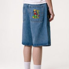 画像6: Bass Denim Baggy Shorts デニム バギー ショーツ ハーフ パンツ (6)