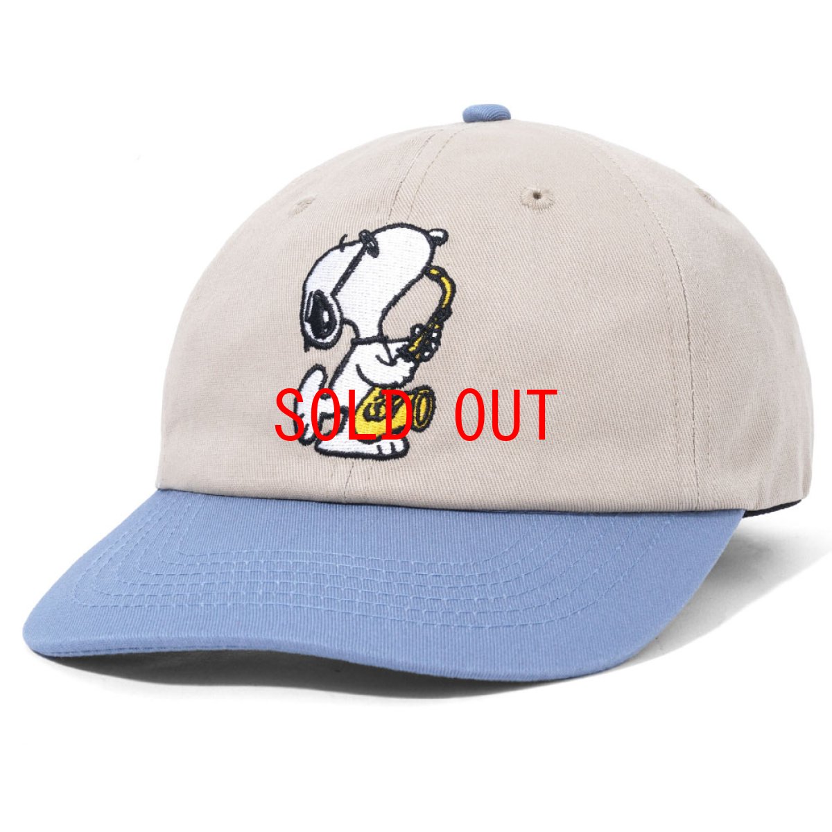 画像7: X Peanuts Jazz 6Panel Cap ピーナッツ ジャズ ロゴ パネル キャップ 帽子 (7)