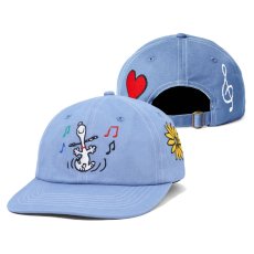 画像2: X Peanuts Dance 6Panel Cap ピーナッツ ダンス ロゴ パネル キャップ 帽子 (2)