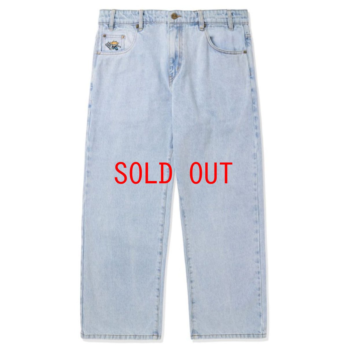 画像2: Racing Denim Relaxed Pants レーシング デニム パンツ (2)