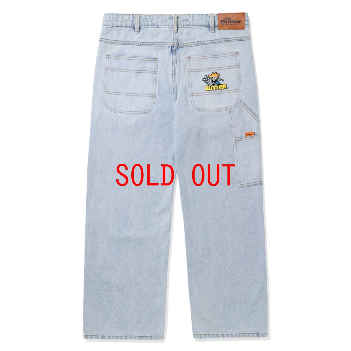 画像3: Racing Denim Relaxed Pants レーシング デニム パンツ (3)