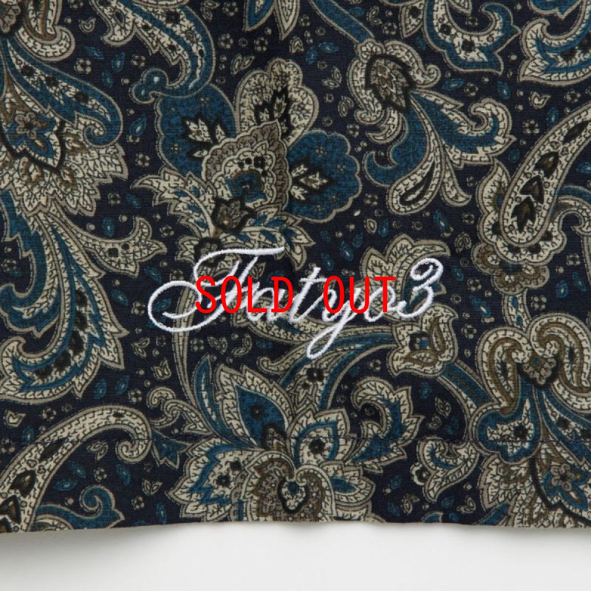 画像7: Vine Paisley S/S Shirt ペイズリー BIGシルエット 半袖 シャツ (7)